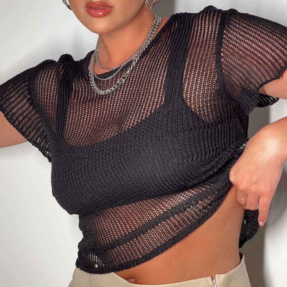 Zeder Sheer Top Princess Polly